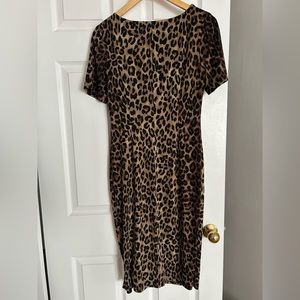 Jones New York leopard dress